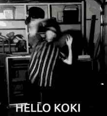 Hello Koki Naomi And The Love Train GIF - Hello Koki Koki Naomi And The Love Train GIFs