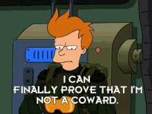 Futurama War GIF - Futurama War Not A Coward GIFs