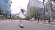 skateboarding trick sway turning skateboard girl