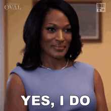 Yes I Do Victoria Franklin GIF - Yes I Do Victoria Franklin The Oval GIFs