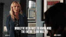 Wouldve Been Nice To Know Who The Entire Team Was Amanda Rollins GIF - Wouldve Been Nice To Know Who The Entire Team Was Amanda Rollins Law And Order Special Victims Unit GIFs