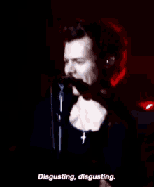 Harry Styles Disgusting GIF - Harry Styles Disgusting One Direction GIFs