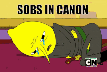 Canon Sobs In Canon GIF - Canon Sobs In Canon Adventure Time GIFs