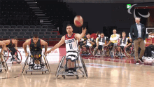 layup steve serio usa wheelchair basketball team wethe15 shoot