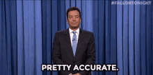 Accurate Pretty Acurate GIF - Accurate Pretty Acurate Jimmy Kimmel GIFs