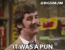 It Was A Pun Monty Python GIF - It Was A Pun Monty Python Banter GIFs