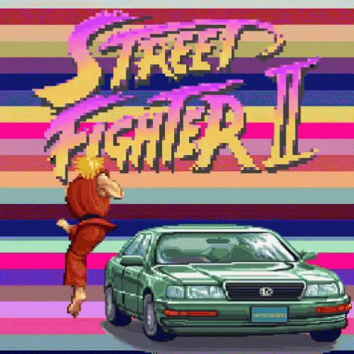 street fighter 2 car