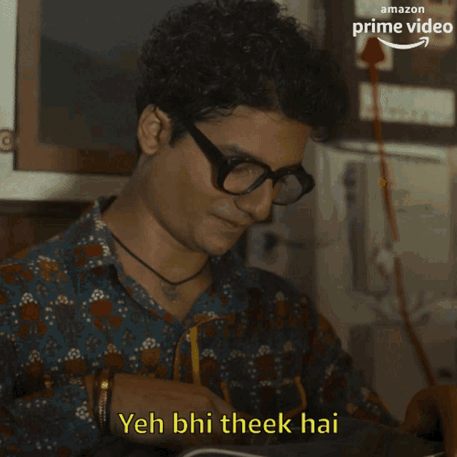 Yeh Bhi Theek Hai Robin GIF - Yeh Bhi Theek Hai Robin Priyanshu Painyuli GIFs