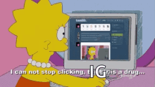 The Simpsons Lisa GIF - The Simpsons Lisa Cant Stop GIFs