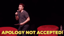 Apology Not Accepted Jon Lovett GIF - Apology Not Accepted Jon Lovett Crooked Media GIFs