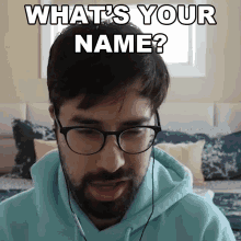 Whats Your Name Wolfe Glick GIF - Whats Your Name Wolfe Glick Wolfeyvgc GIFs