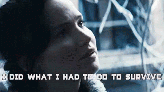 I Did Whati Had To Do To Survive GIF - Catchingfire Thehungergames Hungergames GIFs