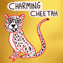 Charming Cheetah Veefriends GIF - Charming Cheetah Veefriends Cute GIFs