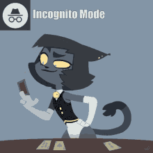 incognito anime fun funny cat