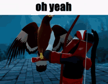 oh yeah oh yeah meme oh yeah gif the pathless eagle