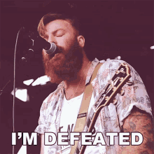 Im Defeated Alan Day GIF - Im Defeated Alan Day Four Year Strong GIFs