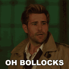 Oh Bollocks Matt Ryan GIF - Oh Bollocks Matt Ryan John Constantine GIFs