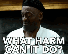 What Harm Can It Do? GIF - Harm Charles Reese Beauty And The Baller GIFs