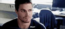 What Arrow GIF - What Arrow Oliver Queen GIFs