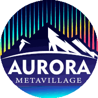 Aurora Metavillage Sticker - Aurora Metavillage Byu5205 Stickers