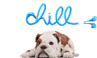 Chill Relaxed Sticker - Chill Relaxed Calm Stickers