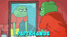 Pepe Paperhands Nft Paperhands GIF - Pepe Paperhands Paperhands Nft Paperhands GIFs