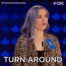 Turn Around Family Feud Canada GIF - Turn Around Family Feud Canada Go Around GIFs