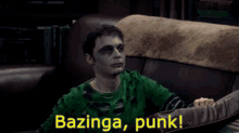 Sheldon Bazinga GIF - Sheldon Bazinga Punk GIFs