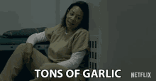 Tons Of Garlic Cooking GIF - Tons Of Garlic Cooking Food GIFs