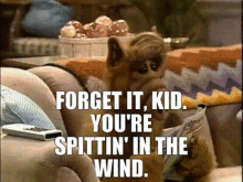 Alf Forget It Kid GIF - Alf Forget It Kid Youre Spittin In The Wind GIFs