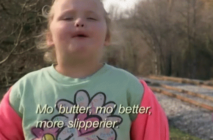 Mo' Butter GIF - Here Comes Honey Boo Boo Butter Playing - Discover & Share  GIFs