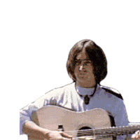 Making Faces John Lennon Sticker - Making Faces John Lennon Look At Me Song Stickers