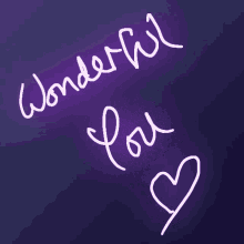 Wonderful You Heart GIF - Wonderful You Heart Handwritten GIFs