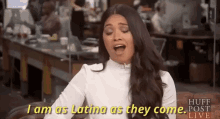 Latina And Proud GIF - Gina Rodriguez Latina Huffington Post GIFs