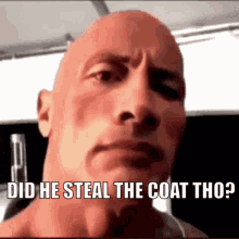 Therock Did He Steal The Coat GIF - Therock Did He Steal The Coat Tho GIFs