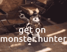 Get On Monster Hunter GIF - Get On Monster Hunter GIFs