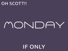 Monday Hate Mondays GIF - Monday Hate Mondays If Only GIFs