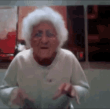 Granny Meow GIF - Granny Meow Funny GIFs