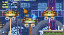 Sonic Mania Game GIF - Sonic Mania Game 2d Platformer GIFs