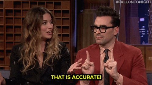 Dan Levy That Is Accurate GIF - Dan Levy That Is Accurate Accurate -  Discover & Share GIFs