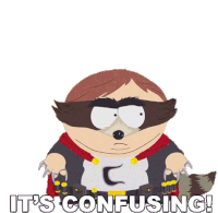Its Confusing The Coon Sticker - Its Confusing The Coon Eric Cartman Stickers