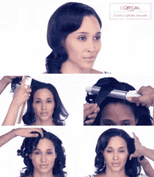 L'Oreal Paris Hairstyle 1 GIF - Hair Hairstyling Hairtutorial GIFs