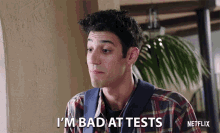 Im Bad At Tests I Dont Do Good On Test GIF - Im Bad At Tests I Dont Do Good On Test Im A Bad Test Taker GIFs