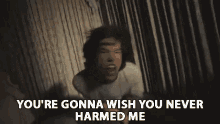 Youre Gonna Wish You Never Harm Me You Wish You Never Harm Me GIF - Youre Gonna Wish You Never Harm Me You Wish You Never Harm Me Threat GIFs