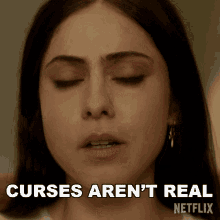 Curses Arent Real Lisa Nova GIF - Curses Arent Real Lisa Nova Rosa Salazar GIFs