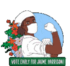 Save Healthcare Vote Early For Jamie Harrison Sticker - Save Healthcare Vote Early For Jamie Harrison Jamie Harrison Stickers