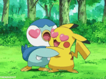 Hug Pokemon GIF - Hug Pokemon Love GIFs