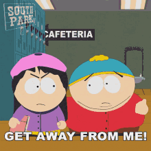 Get Away From Me Wendy Testaburger GIF - Get Away From Me Wendy Testaburger Eric Cartman GIFs