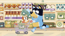Bluey Dog GIF - Bluey Dog Grocery GIFs