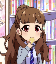 Anime Eating Chips GIF - Anime Eating Chips Chips GIFs